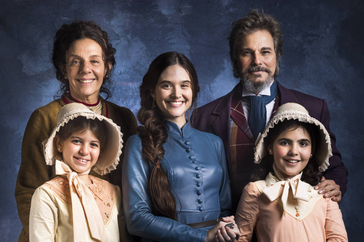 Próxima novela das sete da Globo tem família de 1886 que acorda nos dias at...