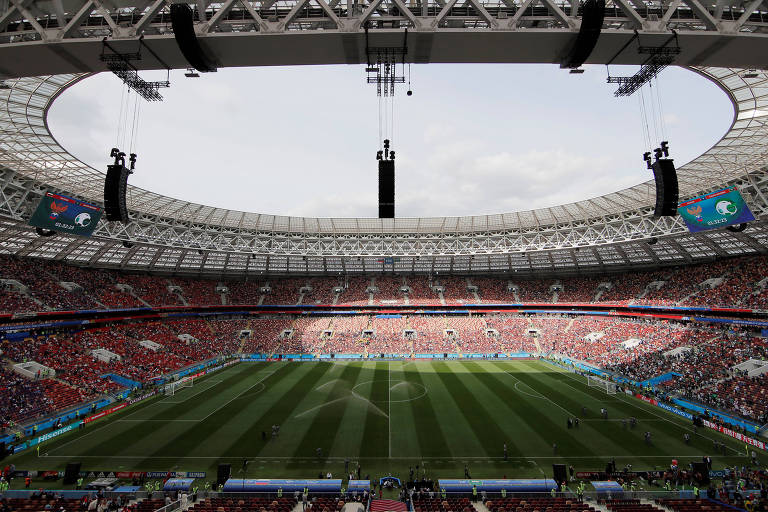 Imagens do dia na Copa 2018