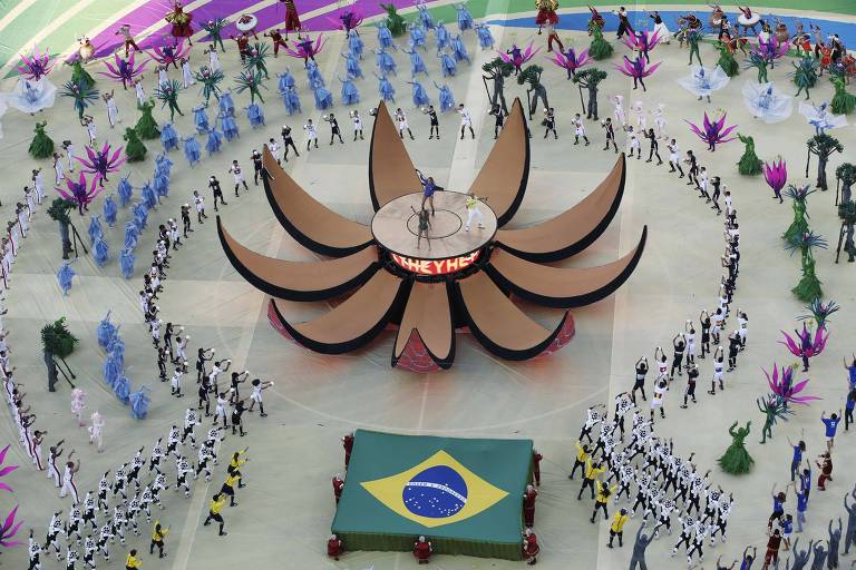 Cerimônia da Abertura de Copas do passado