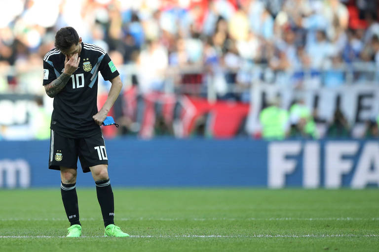 Argentina de Messi não conseguiu superar a estreante Islândia