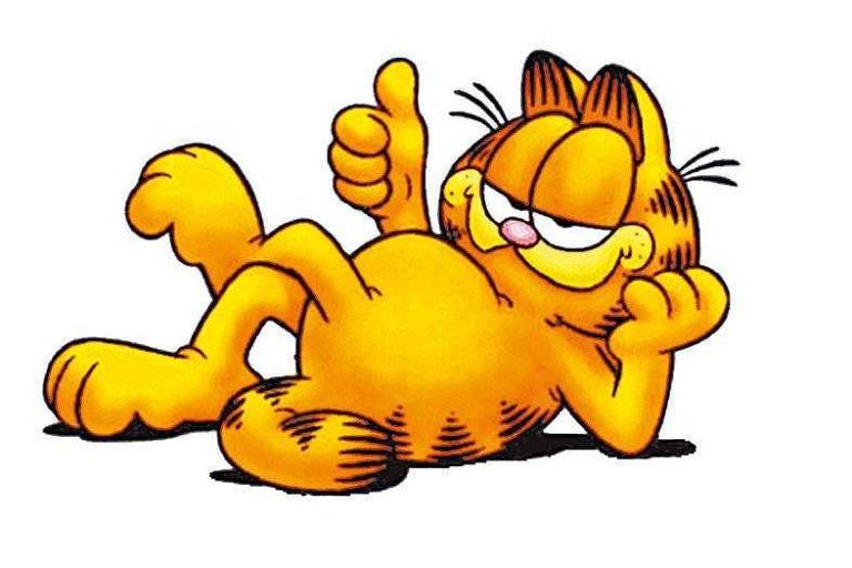 O gato Garfield, personagem criado por Jim Davis, completa 40 anos