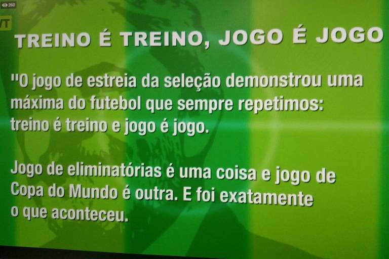 Comentário do ex-presidente Lula lido por escrito em programa esportivo da TVT