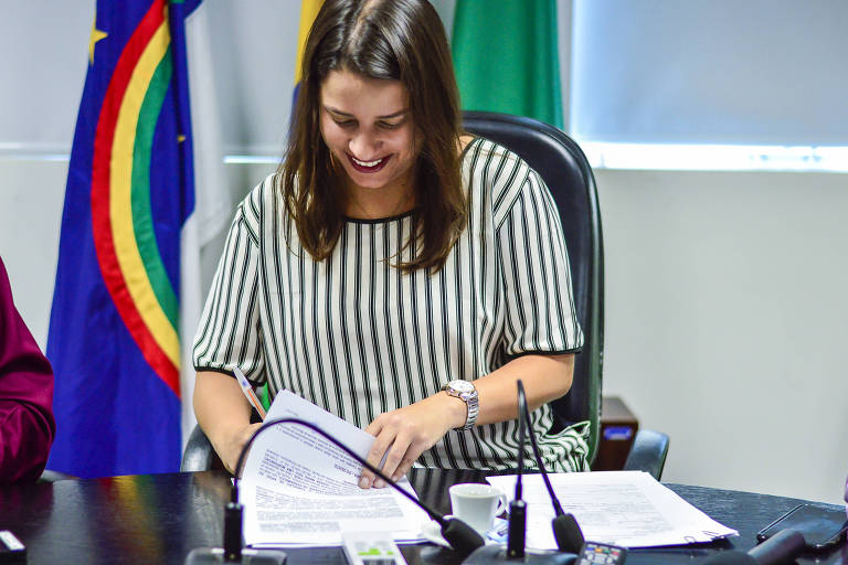 A prefeita de Caruaru (PE), Raquel Lyra (PSDB), que vai participar do programa de segurança de Alckmin