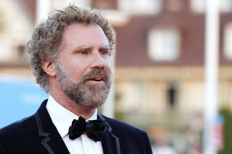 O ator  Will Ferrell no tapete vermelho do Festival de Deauville 