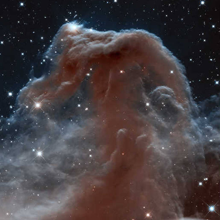 Nebulosa com forma parecida com Cabeça de Cavalo