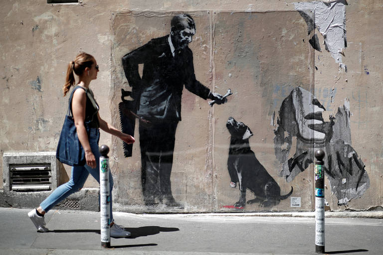 Obras de Banksy em Paris