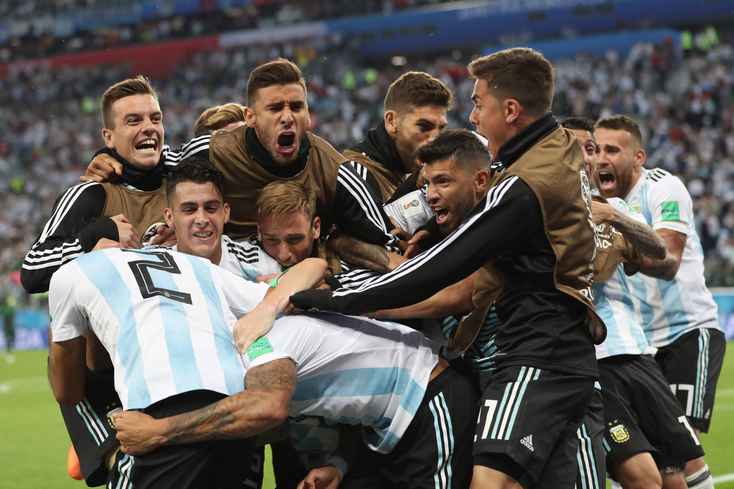 Argentina e Uruguai abrem as oitavas de final da Rússia 2018