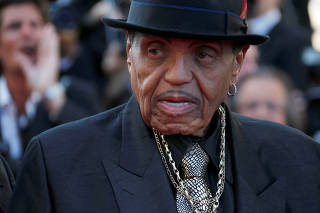 FILE PHOTO: Joe Jackson father of the late pop star Michael Jackson arrives for the screening of the film 