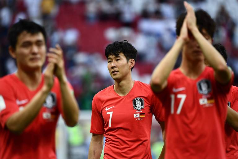 Coreia do Sul x Alemanha na Copa de 2018, na Rússia