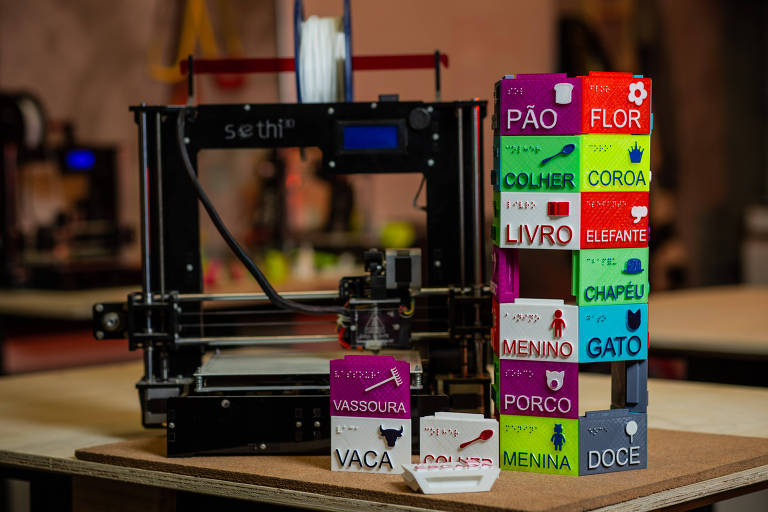 Detalhe do Togotoy, cujos criados utilizam o Fab Lab do Centro Cultural São Paulo