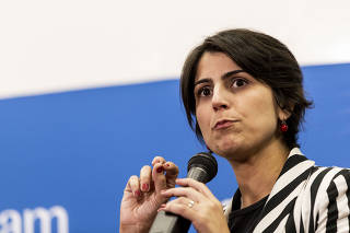 A pré-candidata à Presidência da República Manuela D'Ávila