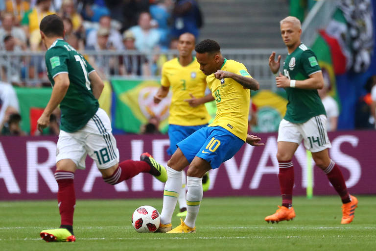 Brasil e México foi o jogo mais tweetado da Copa do Mundo até o momento • B9