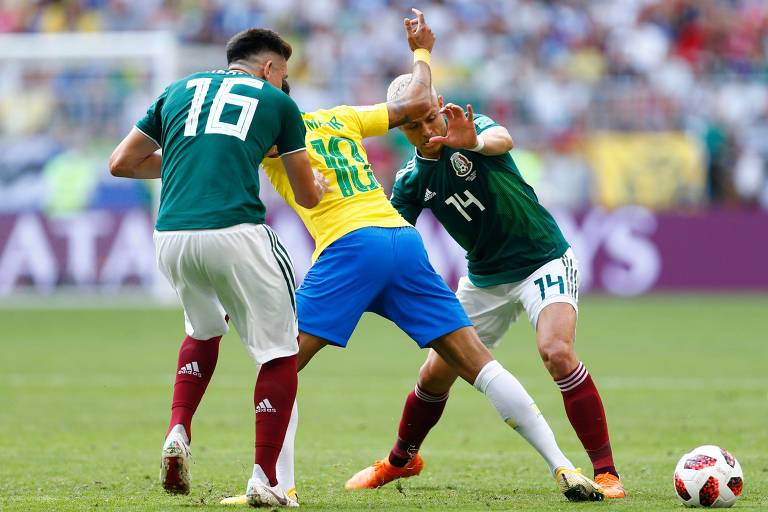 Brasil e México foi o jogo mais tweetado da Copa do Mundo até o momento • B9