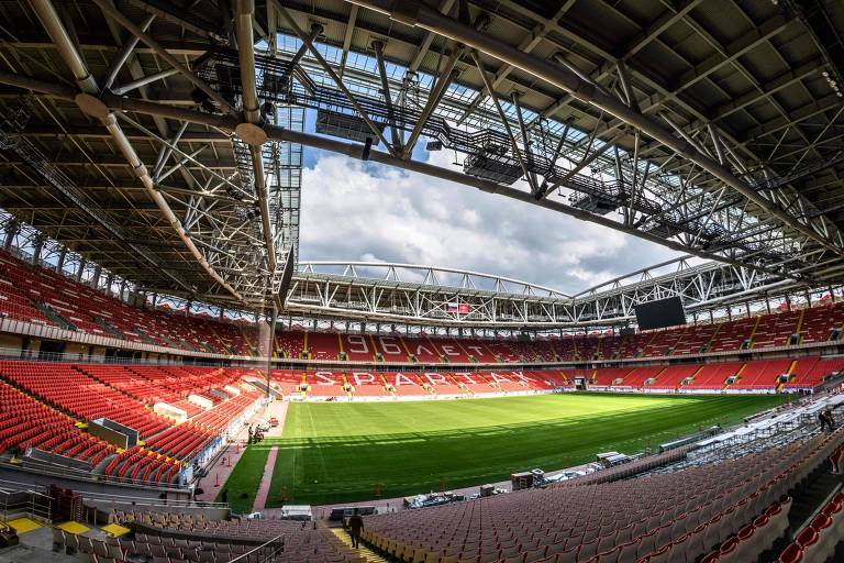Ocupação de estádios na Rússia está abaixo de 50% - 01/04/2018 - Esporte -  Folha