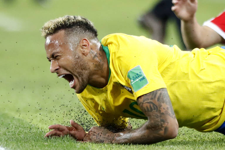 Reações de Neymar na Copa da Rússia