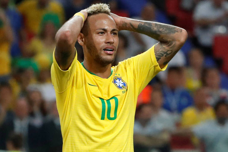 Reações de Neymar na Copa da Rússia