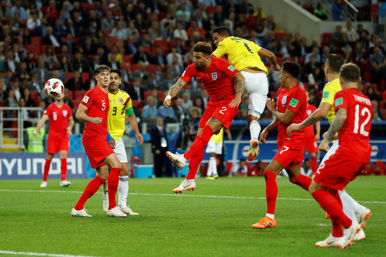 Colombia x Inglaterra