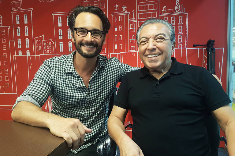 Rodrigo Santoro se encontrou com Mauricio de Sousa e participará de filme da Turma da Mônica
