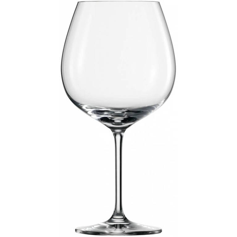 Conjunto com seis taças de cristal para vinho Borgonha, linha Ivento, da alemã Schott Zwiesel Por R$ 197,90, na Doural | doural.com.br
