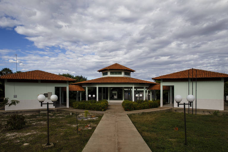 Alunos durante período de aula na escola Augustinho Brandão, na cidade de Cocal do Alves. A escola é reconhecida pelo excelente ensino e por se destacar nas Olimpíadas de Matemática