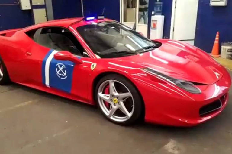 Ferrari pertencia a empresário acusado de lavagem de dinheiro

