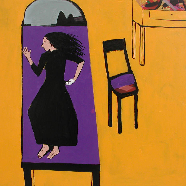 Pintura da artista campineira Vânia Mignone (2006) 