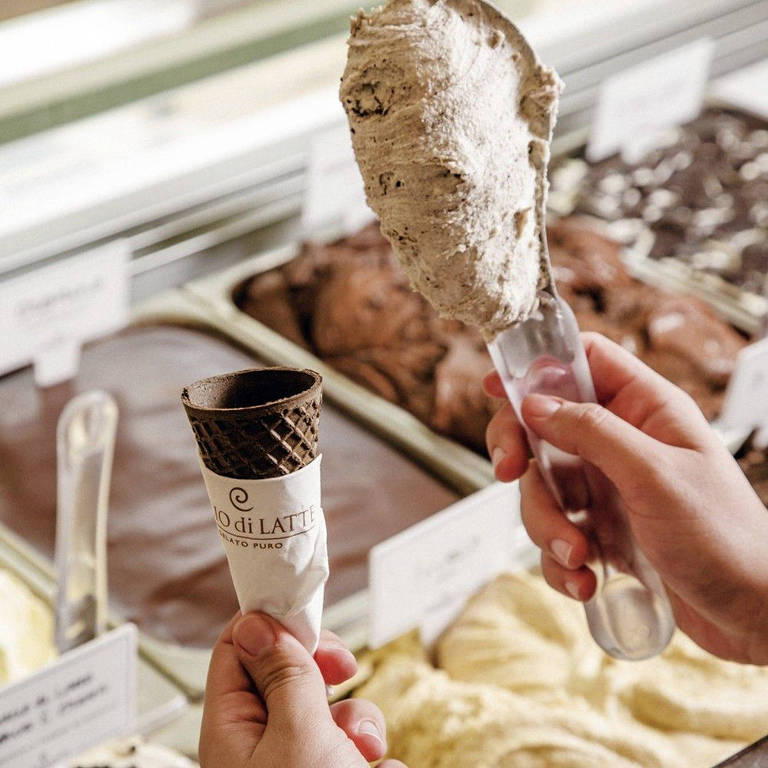 Bacio di Latte foi escolhida como a melhor sorveteria