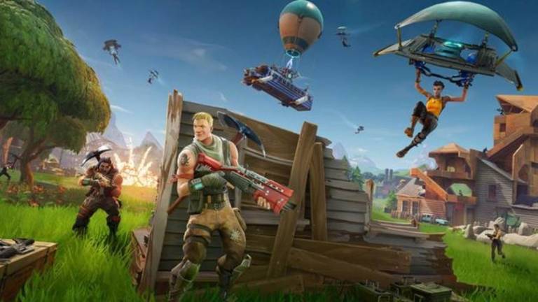 Cena do jogo 'Fortnite'