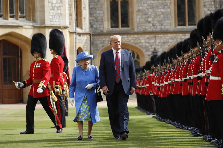 Visita de Trump ao Reino Unido, em 2018