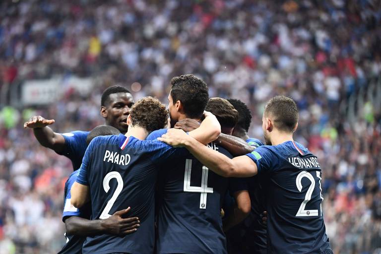 Final da Copa do mundo 2018 França x Croácia 