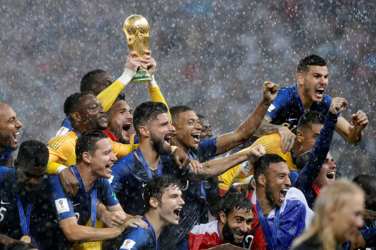 França campeã da Copa do Mundo de 2018
