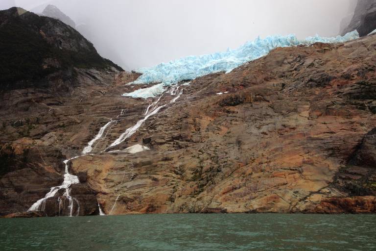 Glaciar Balmaceda, no fiorde Ultima Esperanza