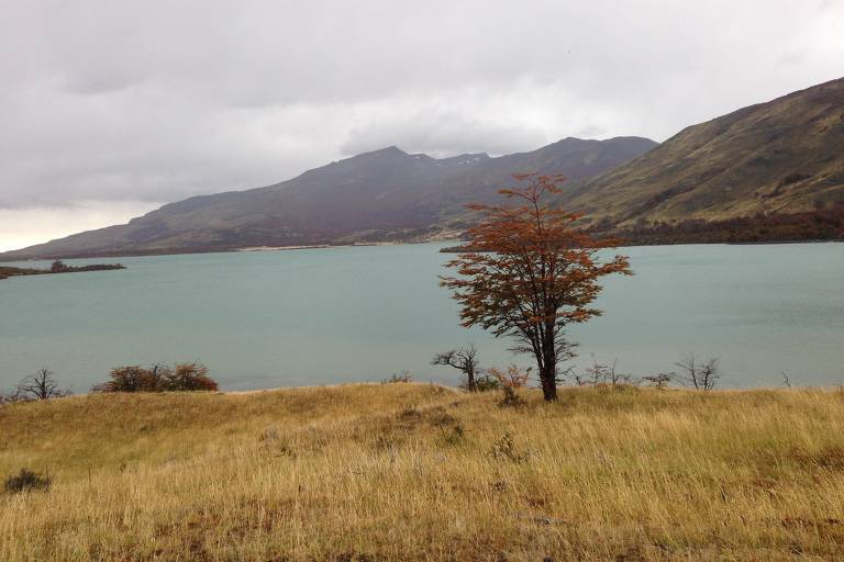 Laguna Verde, no parque Torres del Paine