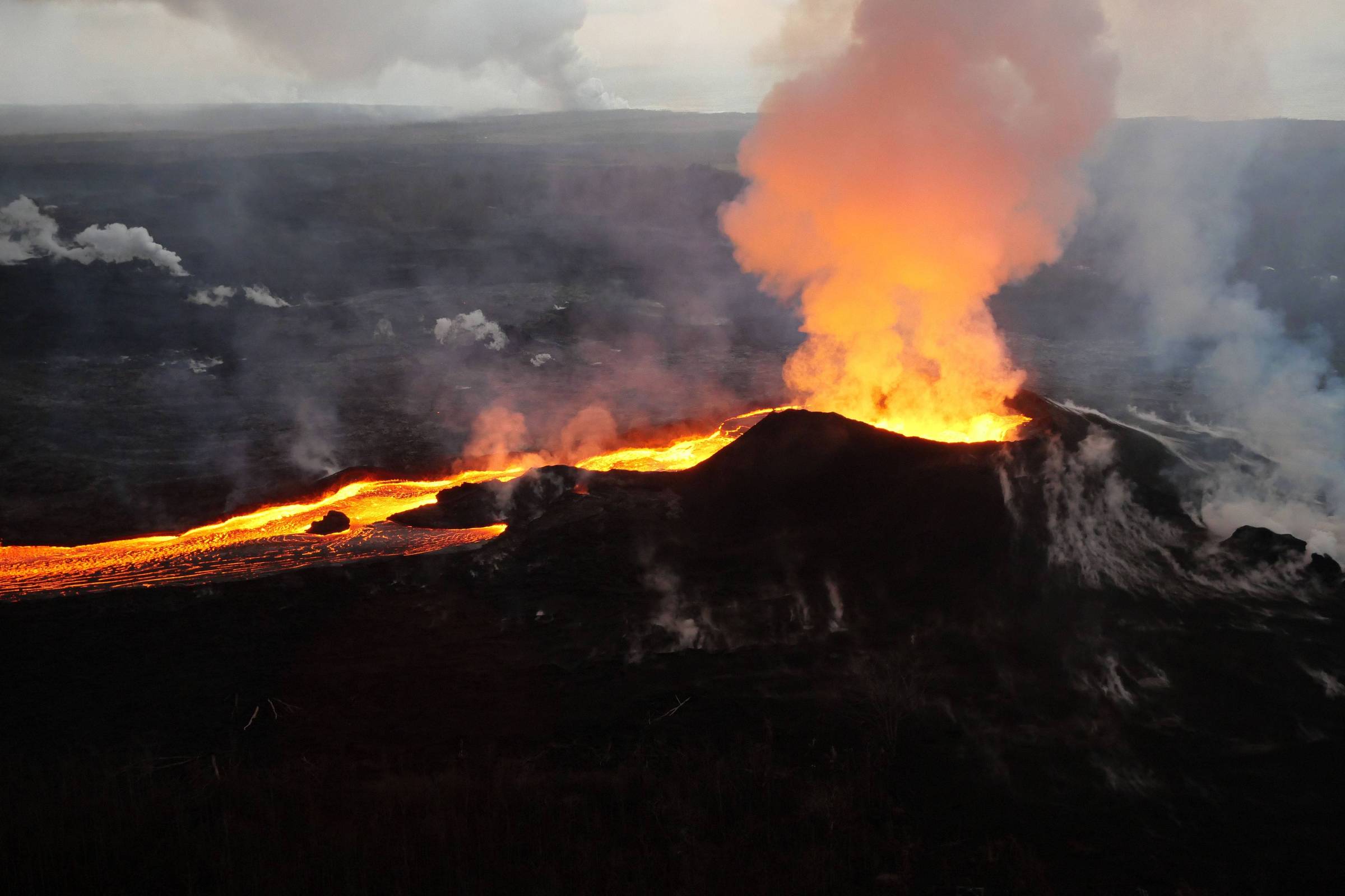 most recent volcano eruption 2018