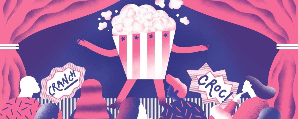 Capa do Guia 20/07/2018 sobre comida em teatro