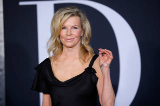 Cast member Kim Basinger poses at the premiere of the film 