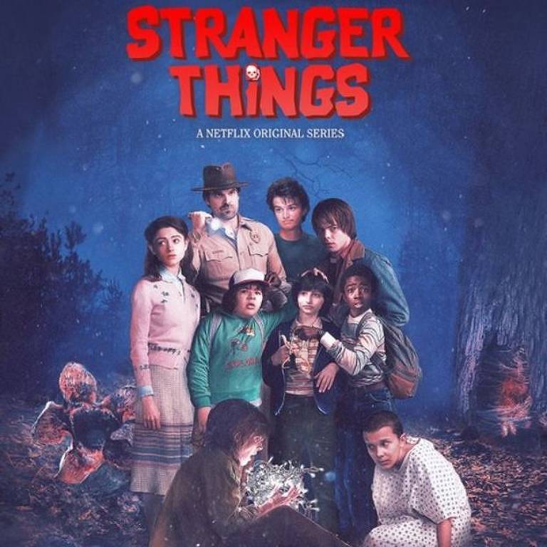 Com um ótimo elenco de jovens atores, 'Stranger Things' é um dos shows mais populares do catálogo do Netflix