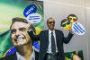 Apoiadores participam de convenção no Rio de Janeiro que oficializou a candidatura do deputado federal Jair Bolsonaro à Presidência pelo PSL 

