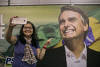 Apoiadores participam de convenção no Rio de Janeiro que oficializou a candidatura do deputado federal Jair Bolsonaro à Presidência pelo PSL 
