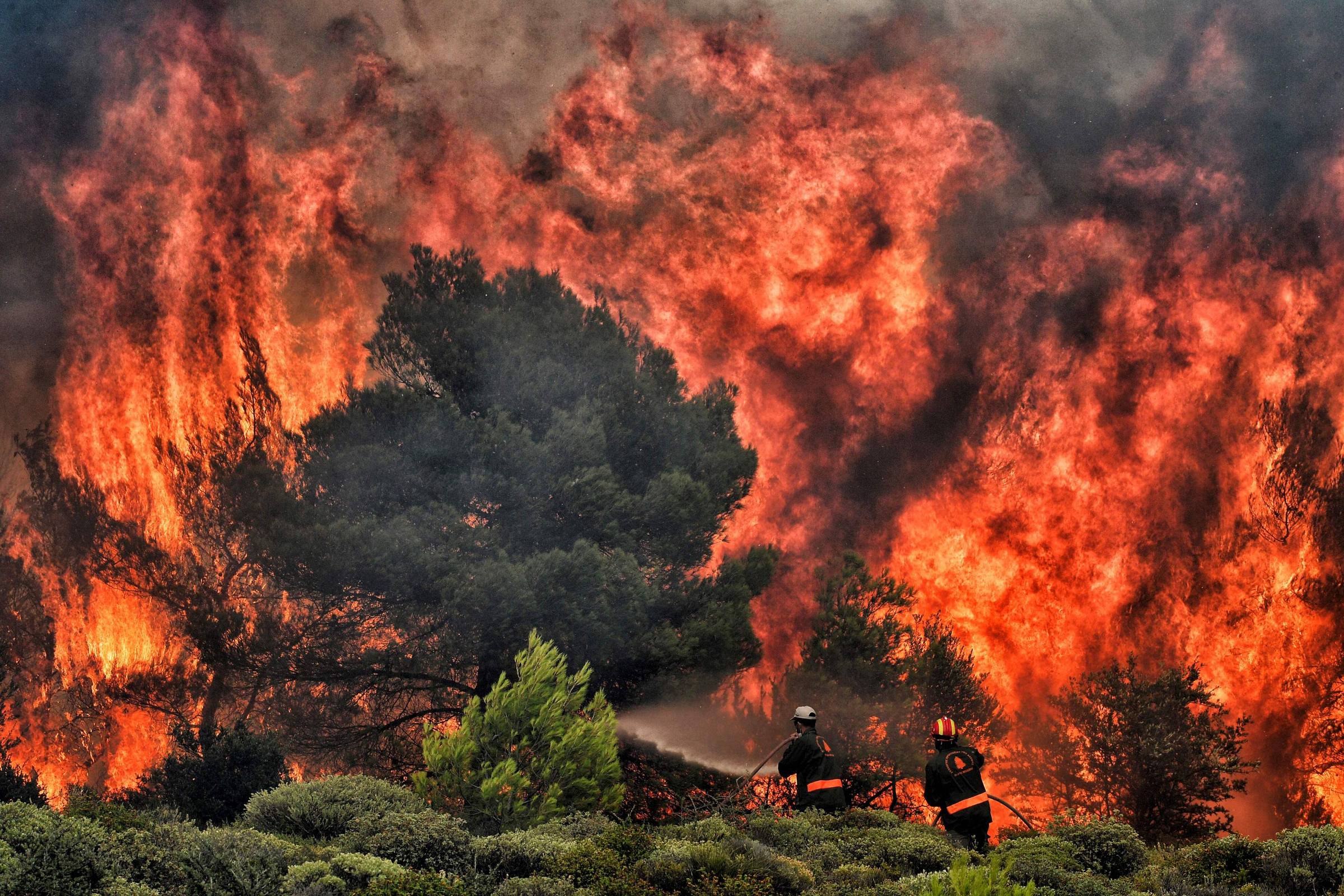 Resultado de imagem para 2018 Incêndios florestais na Grécia