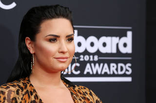 FILE PHOTO: Singer and actress Demi Lovato arrives at the 2018 Billboard Music Awards in Las Vegas