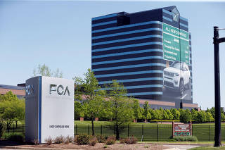 FILE PHOTO: Fiat Chrysler Automobiles' U.S. headquarters is seen in Auburn Hills, Michigan