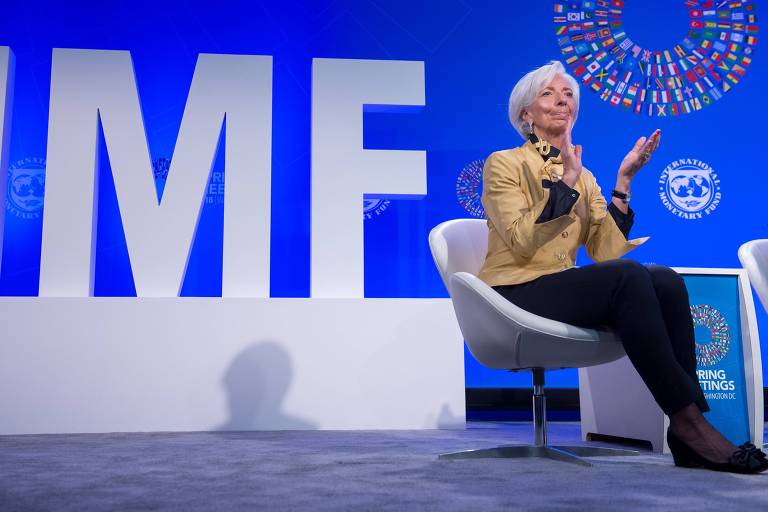 A diretora-gerente do FMI, Christine Lagarde 