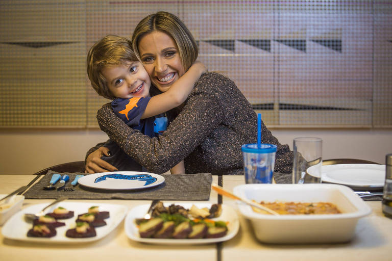 Luisa Mell é vegana é o filho dela de três anos, Enzo, naturalmente agregou os valores da mãe
