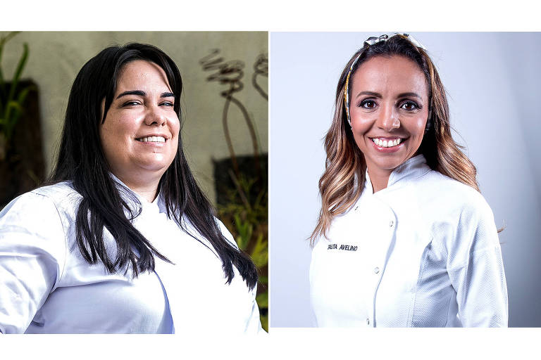 As chefs Ana Clóris, de João Pessoa, e Talita Avelino,de Manaus