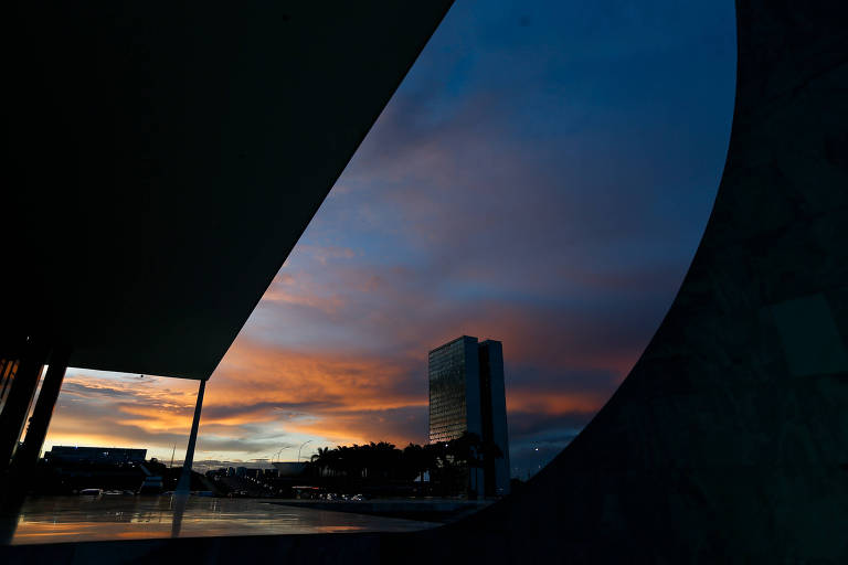 Vista da sede do STF, em Brasília
