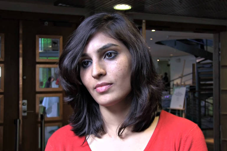 A ativista paquistanesa Aisha Sarwari