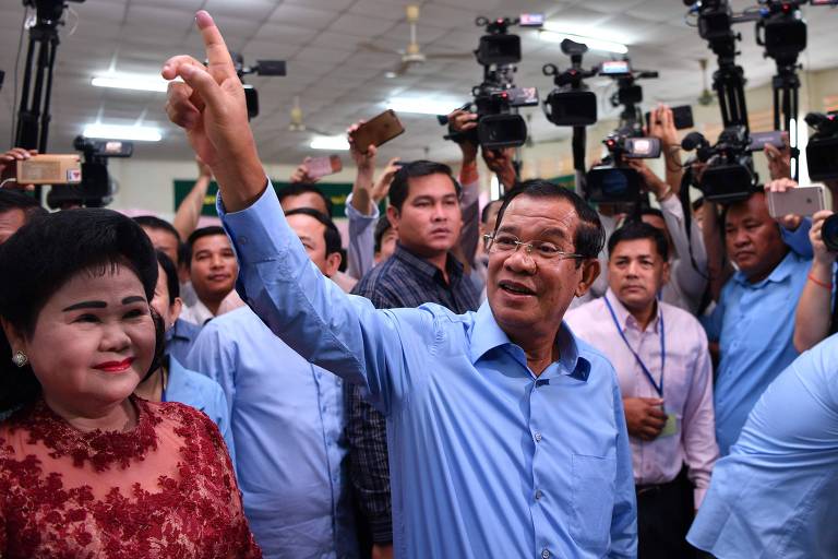 Principal partido do Camboja afirma ter vencido eleições gerais