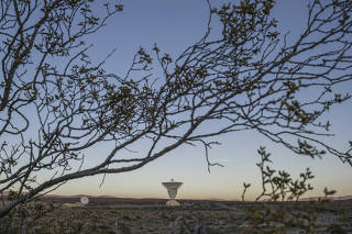 The 16-story-tall parabolic antenna at the new Chinese space station in Patagonia, Argentina.