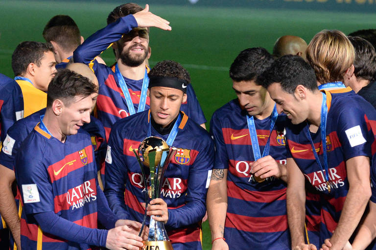 Aos 23 anos, venceu o Mundial de Clubes de 2015 com o Barcelona